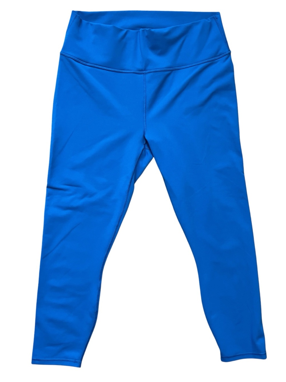 Fabletics Define PowerHold Azurite Blue High Waisted Compressive Leggings XL